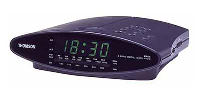 Thomson clock radio