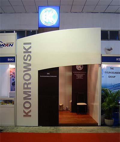 EKC Komrowski exhibition stand