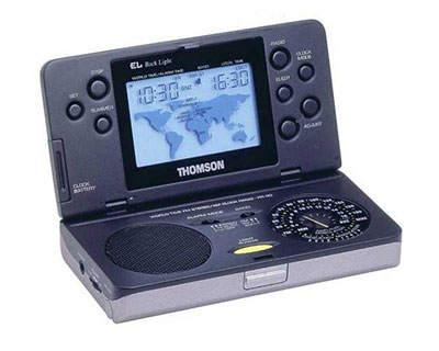 travel clock radio